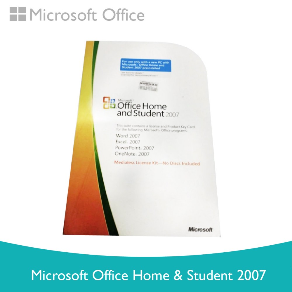 microsoft office home and student 2007